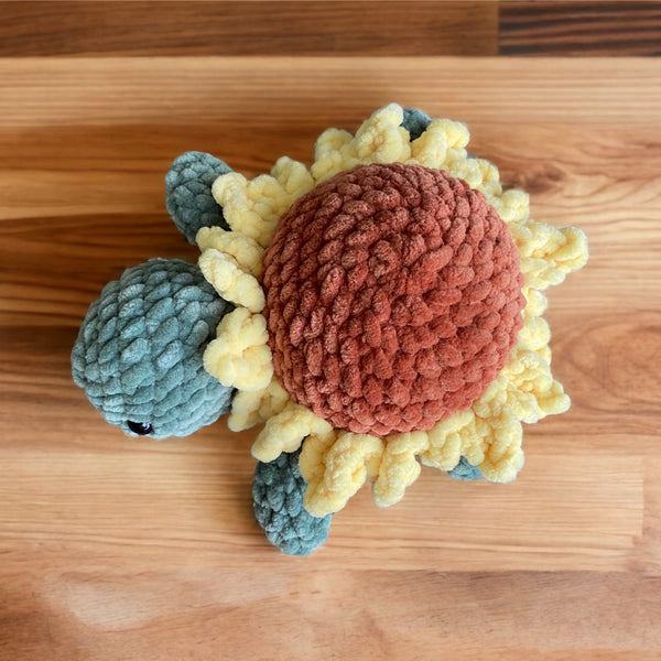 Sunflower Turtle Plush