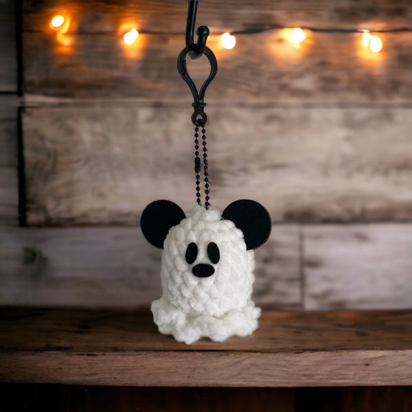 Mouse Ghost Keychain