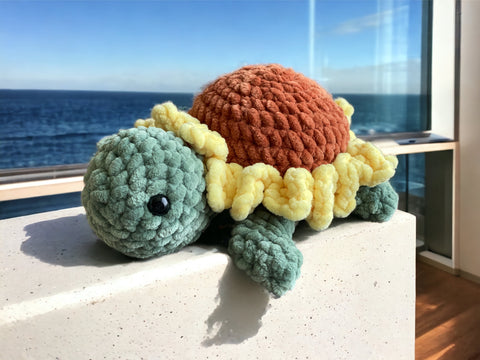 Sunflower Turtle Plush